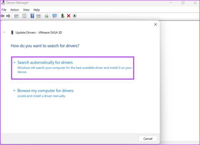 Update-the-Graphics-Driver-3-1-768x555-1 أفضل 10 طرق لإصلاح خطأ "فشل بدء تشغيل برنامج تشغيل العرض" في Windows 10 و11
