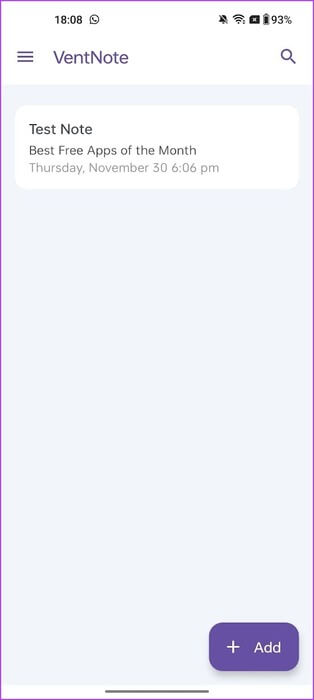 VentNote1 7 أفضل تطبيقات Android المجانية في جانفي 2024 التي يمكنك تجربتها