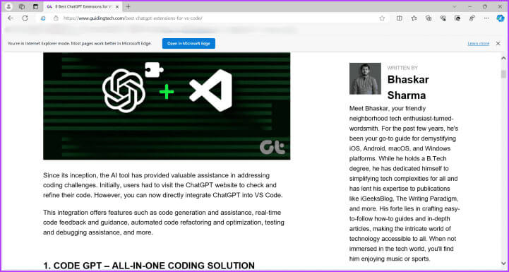 What-Is-Internet-Explorer-Mode-721x385-1 كيفية تمكين أو تعطيل وضع Internet Explorer في Microsoft Edge على Windows