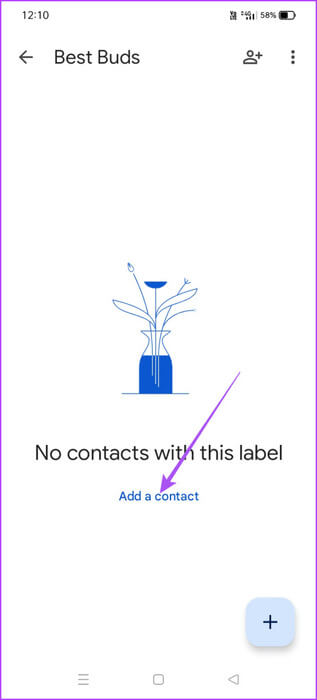 add-a-contact-in-label-google-contacts-app-463x1024-1 كيفية استخدام التصنيفات لجهات اتصال محددة في تطبيق Google Contacts