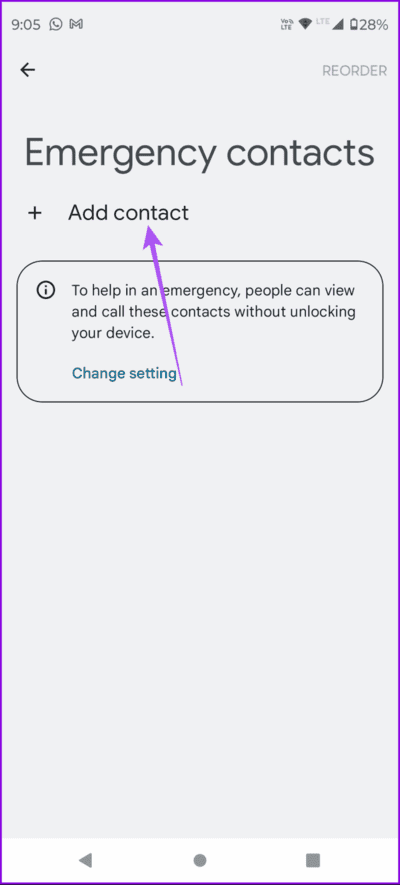 add-emergency-contact-android-personal-safety-694x1536-1 كيفية إضافة وإدارة المعلومات الطبية على هواتف Samsung Galaxy