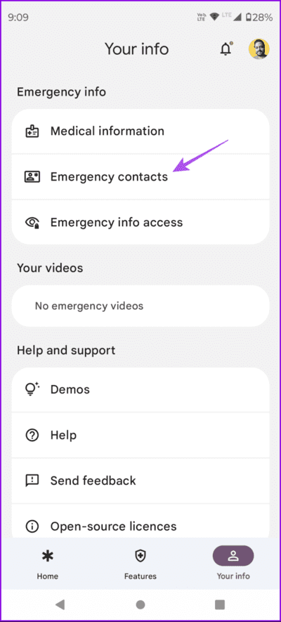 add-emergency-contact-personal-safety-android-694x1536-1 كيفية إضافة وإدارة المعلومات الطبية على هواتف Samsung Galaxy