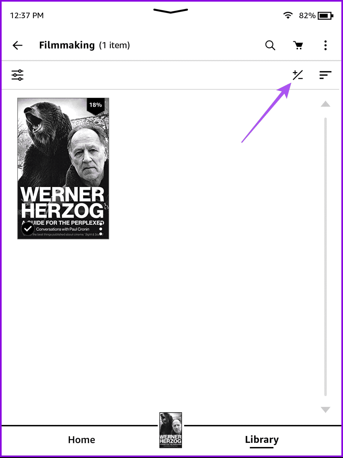 add-or-remove-collection-kindle-1153x1536-1 كيفية إنشاء وإدارة مجموعات الكتب على Amazon Kindle