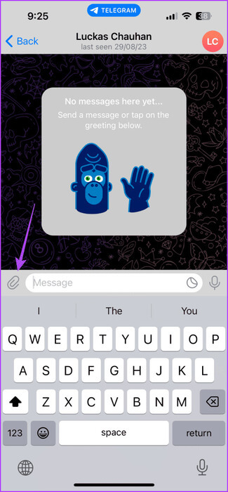 attach-files-telegram-iphone-475x1024-1 كيفية إرسال صور ومقاطع فيديو عالية الجودة على Telegram على الهاتف المحمول وسطح المكتب