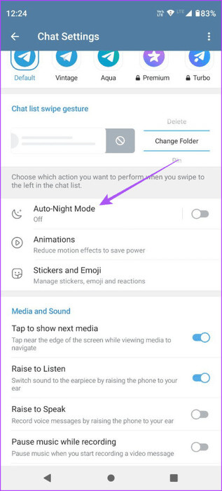 auto-night-mode-telegram-android-463x1024-1 كيفية جدولة الوضع المظلم على Telegram على الهاتف المحمول وسطح المكتب