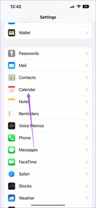 calendar-settings-iphone-1-474x1024-1 أفضل 6 إصلاحات لعدم ظهور أعياد الميلاد في تطبيق التقويم على iPhone