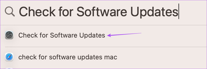check-for-software-updates-mac أفضل 5 إصلاحات لعدم ظهور صور iMessage في تطبيق الصور على iPhone وiPad وMac