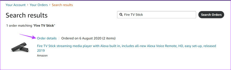 check-order-details-750x229-1 أجيال Firestick: معرفة طراز Fire TV Stick الذي لديك