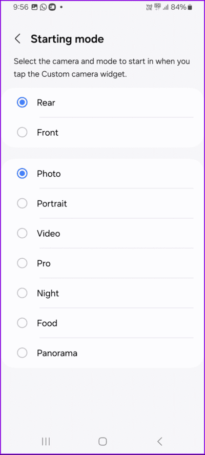 كيفية إضافة ويدجت (Widget) الكاميرا المخصصة على هواتف Samsung Galaxy - %categories
