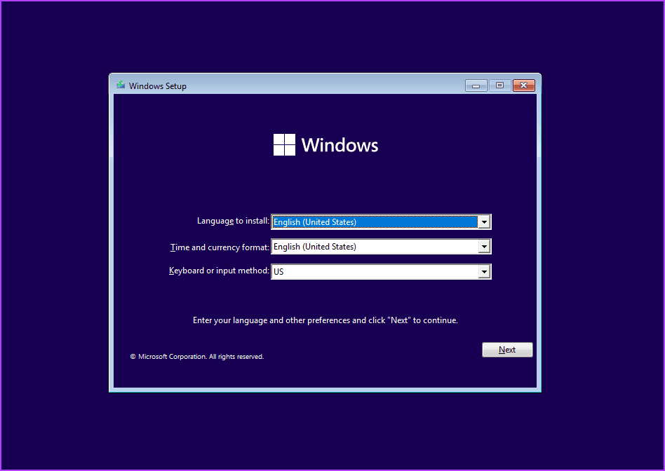 clean-install-windows-11 أفضل 7 إصلاحات لخطأ "توقف المضيف الأصلي عن العمل" في Windows 11