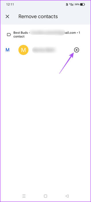 delete-contact-google-contact-label-463x1024-1 كيفية استخدام التصنيفات لجهات اتصال محددة في تطبيق Google Contacts