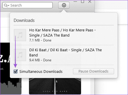 disable-simultaneous-downloads-itunes-windows-11 أفضل 7 إصلاحات لعدم تنزيل iTunes للموسيقى على Windows 11