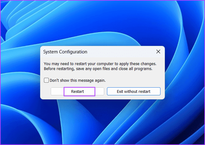 do-a-clean-boot-5 أهم 7 إصلاحات لـ "حدث خطأ أثناء تحميل مستكشف الأخطاء ومصلحها" في Windows 11