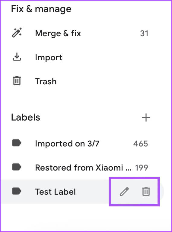 edit-or-remove-label-google-desktop كيفية استخدام التصنيفات لجهات اتصال محددة في تطبيق Google Contacts