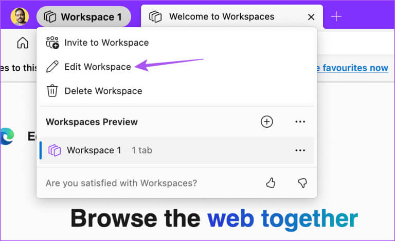 كيفية استخدام Microsoft Edge Workspaces على أجهزة Mac وWindows - %categories