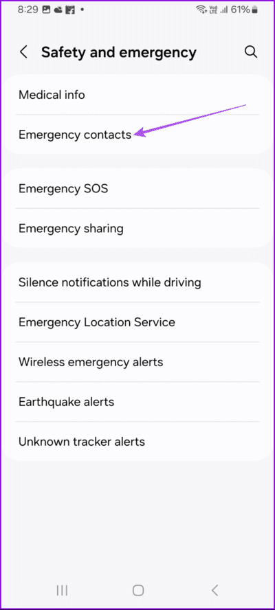 emergency-contacts-samsung-692x1536-1 كيفية إضافة وإدارة المعلومات الطبية على هواتف Samsung Galaxy