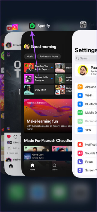 force-quit-spotify-iphone-473x1024-1 أفضل 7 إصلاحات لعدم تشغيل Spotify للأغاني التي تم تنزيلها على Android وiPhone