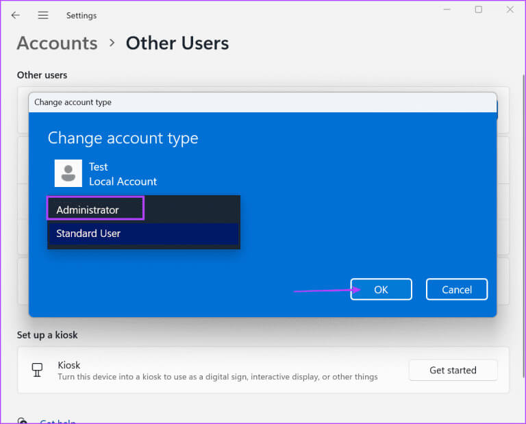grant-admin-rights-to-user-768x619-1 أفضل 8 طرق لإصلاح خطأ DISM 50 في Windows 10 و11