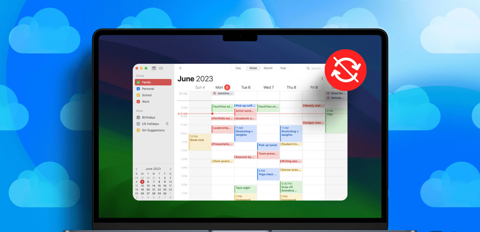 7 طرق لإصلاح عدم مزامنة iCloud Calendar مع Mac - %categories