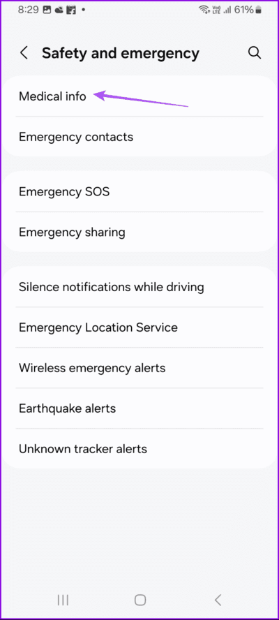 medical-info-emergency-settings-samsung-692x1536-1 كيفية إضافة وإدارة المعلومات الطبية على هواتف Samsung Galaxy