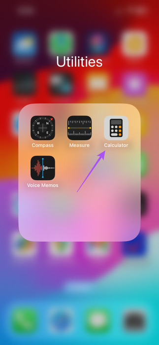 open-calculator-on-iphone-473x1024-1 أفضل 5 إصلاحات لعدم عمل تطبيق الآلة الحاسبة على iPhone وAndroid