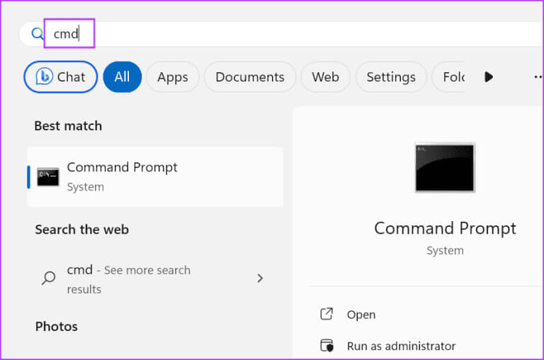 open-cmd-8-768x508-2 أفضل 10 طرق لإصلاح خطأ "فشل بدء تشغيل برنامج تشغيل العرض" في Windows 10 و11