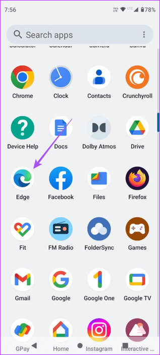 open-edge-on-android-463x1024-1 أفضل 6 إصلاحات لعدم عمل Microsoft Edge على iPhone وiPad وMac