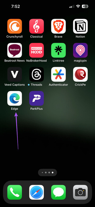 open-edge-on-mobile-473x1024-1 أفضل 6 إصلاحات لعدم عمل Microsoft Edge على iPhone وiPad وMac