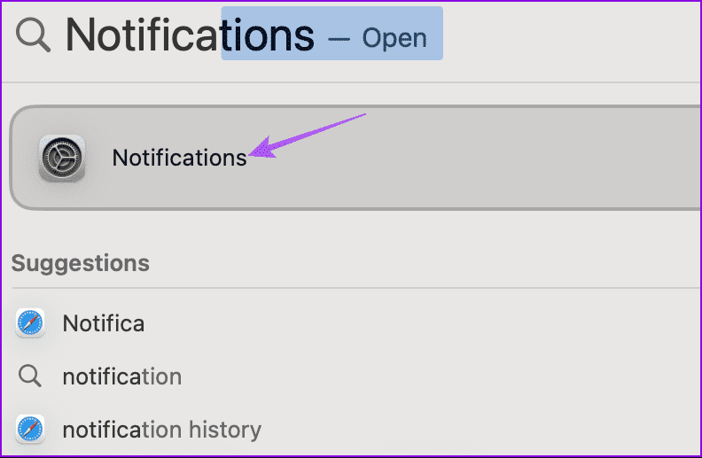 open-notifications-settings-mac أفضل 5 إصلاحات لعدم عمل إشعارات تطبيق Podcast على iPhone وiPad وMac