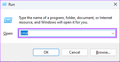open-the-Command-Prompt أفضل 7 إصلاحات لعدم عمل اختصارات سطح المكتب على Windows 11