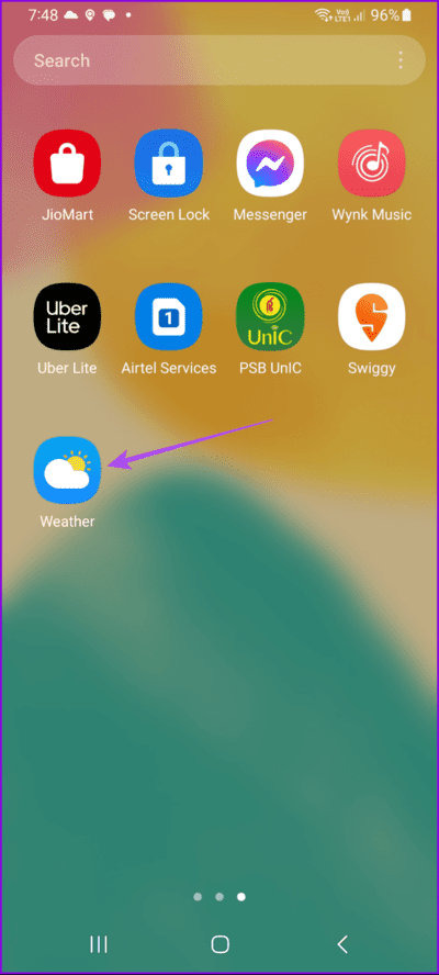open-weather-app-samsung-692x1536-1 أفضل 6 إصلاحات لعدم تحديث الموقع في تطبيق الطقس على هواتف Samsung Galaxy