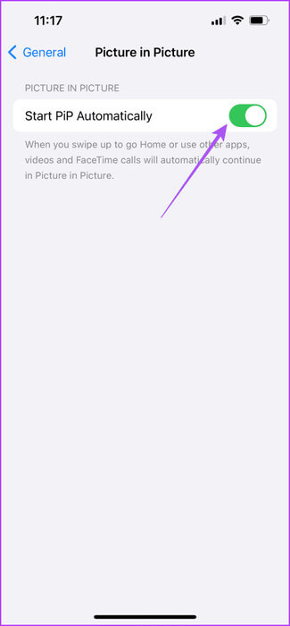 picture-in-picture-iphone-475x1024-1 أفضل 7 إصلاحات لعدم عمل ميزة Picture-in-Picture في Facebook Messenger