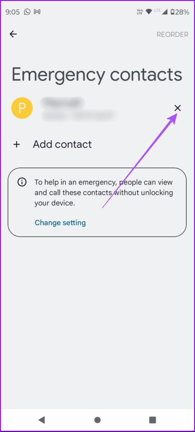remove-emergency-contact-android-694x1536-1 كيفية إضافة وإدارة المعلومات الطبية على هواتف Samsung Galaxy