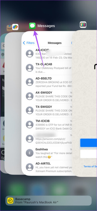remove-messages-app-from-background-iphone-474x1024-1 أفضل 5 إصلاحات لعدم ظهور صور iMessage في تطبيق الصور على iPhone وiPad وMac