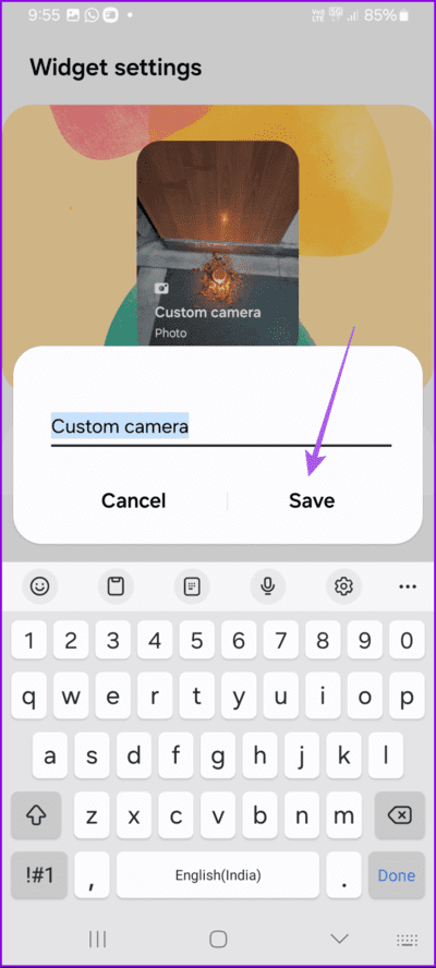 كيفية إضافة ويدجت (Widget) الكاميرا المخصصة على هواتف Samsung Galaxy - %categories