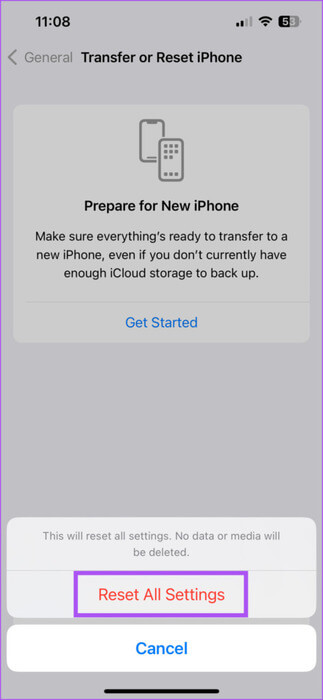 reset-all-settings-confirm-iphone-473x1024-1 أفضل 7 إصلاحات لعدم عمل ميزة Picture-in-Picture في Facebook Messenger