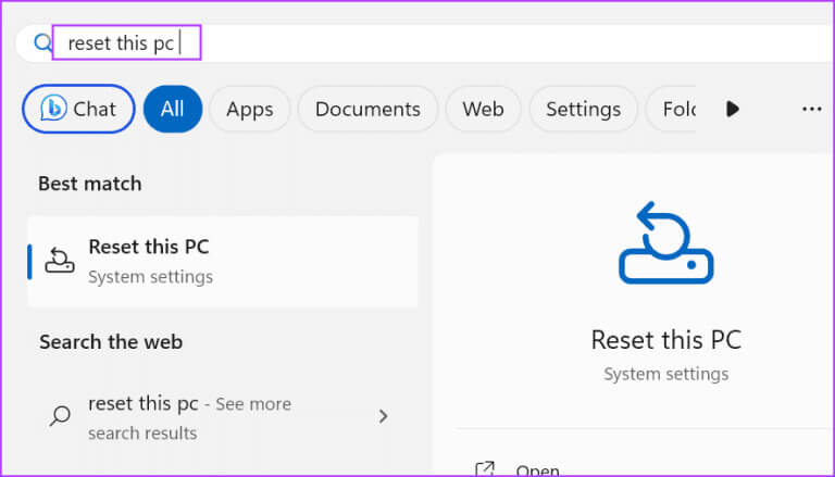 reset-pc-768x439-2 أفضل 10 طرق لإصلاح خطأ "فشل بدء تشغيل برنامج تشغيل العرض" في Windows 10 و11