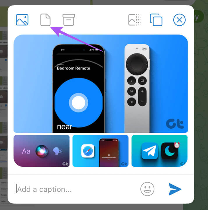 send-files-without-compression-telegram-mac كيفية إرسال صور ومقاطع فيديو عالية الجودة على Telegram على الهاتف المحمول وسطح المكتب