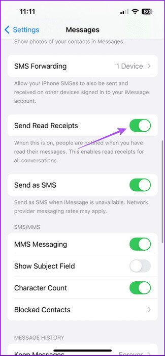 send-read-receipts-disable-iphone-475x1024-1 كيفية تعطيل إيصالات القراءة لـ iMessage على iPhone وiPad وMac