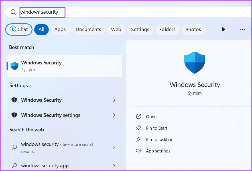 start-menu-1-1 أفضل 7 إصلاحات لخطأ الفيروس "لم تكتمل العملية بنجاح" في Windows 11