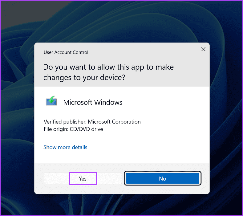 uac-windows-inplace أفضل 7 إصلاحات لخطأ الفيروس "لم تكتمل العملية بنجاح" في Windows 11