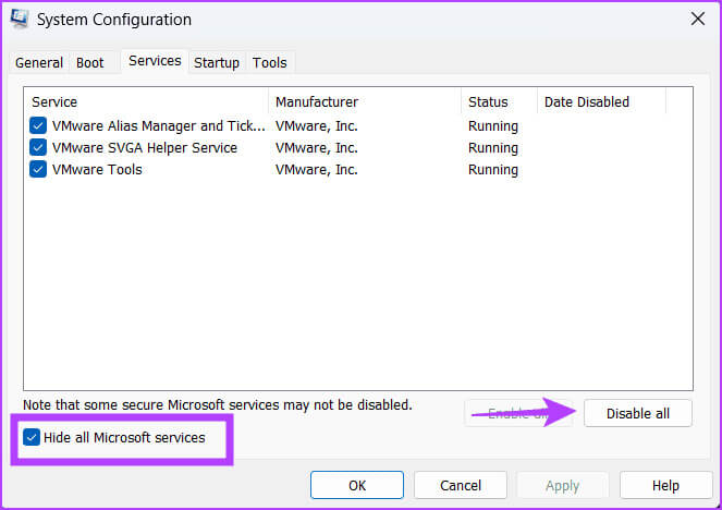 use-clean-boot-3 أفضل 8 إصلاحات لمشكلة "NSIS "Error Launching Installer في Windows 10 و11