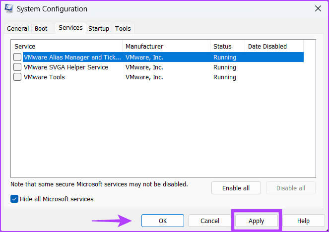 use-clean-boot-4 أفضل 8 إصلاحات لمشكلة "NSIS "Error Launching Installer في Windows 10 و11
