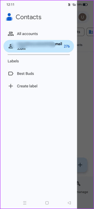 view-label-in-google-contacts-app-463x1024-1 كيفية استخدام التصنيفات لجهات اتصال محددة في تطبيق Google Contacts