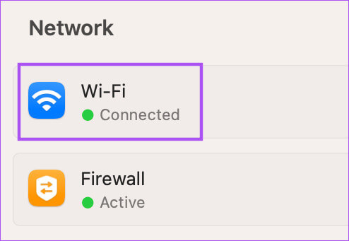wifi-network-settings-mac أفضل 6 إصلاحات لعدم عمل Microsoft Edge على iPhone وiPad وMac