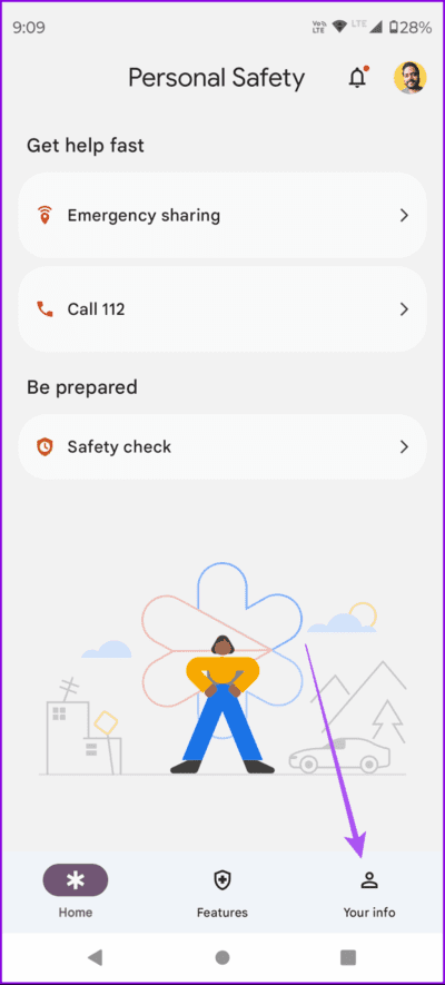 your-info-personal-safety-android-694x1536-1 كيفية إضافة وإدارة المعلومات الطبية على هواتف Samsung Galaxy