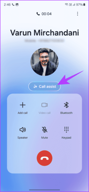 1.7-when-on-a-call-tap-on-the-Call-Assist-option-712x1536-1-e1708963234609 11 من أفضل النصائح والحيل لجهاز Samsung Galaxy S24