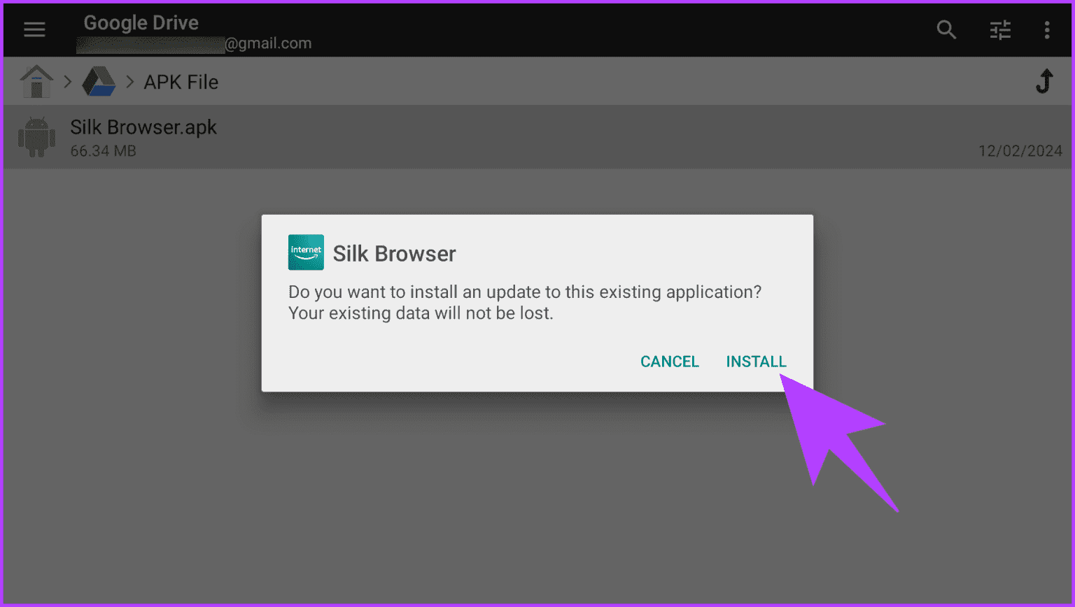 2.6-Once-downloaded-the-app-will-automatically-start-installing-on-your-Android-TV-1536x868-1 كيفية التحميل الجانبي للتطبيقات (APKs) على Google TV أو Android TV