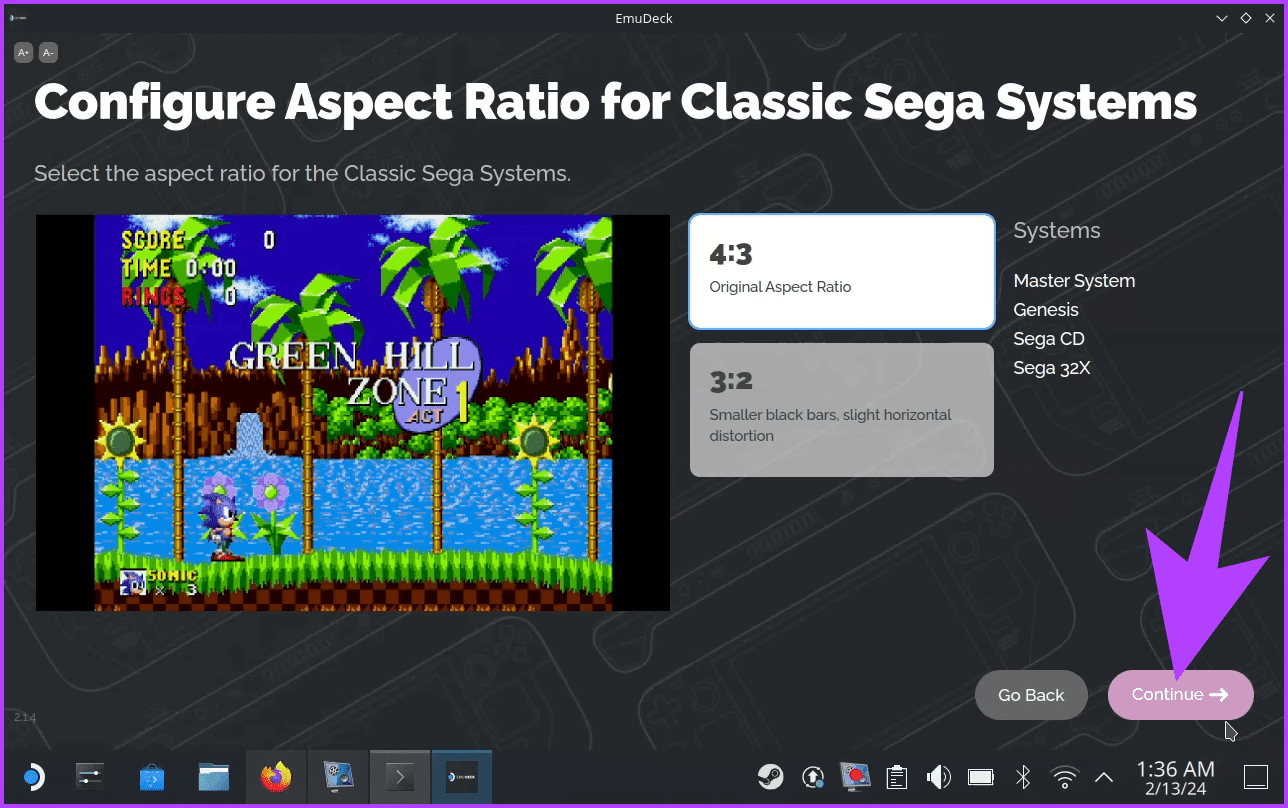 2.8-Once-done-you-can-now-configure-the-aspect-ratio-of-various-emulators-that-you-wish-to-install-on-your-Steam-Deck كيفية تثبيت EmuDeck على Steam Deck