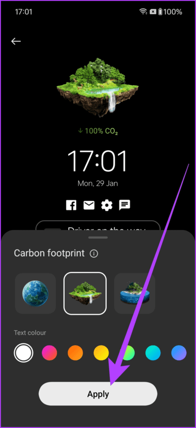 3.2-select-the-Carbon-Footprint-AOD-Theme-of-your-liking-702x1536-1 أفضل 12 نصيحة وحيل وإعدادات لـ OnePlus 12 يجب أن تعرفها